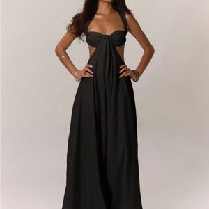 Elegant Black Evening Dress